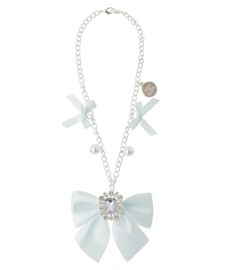 Maison de FLEUR「ビジューリボンパールバッグチャーム」|その他|