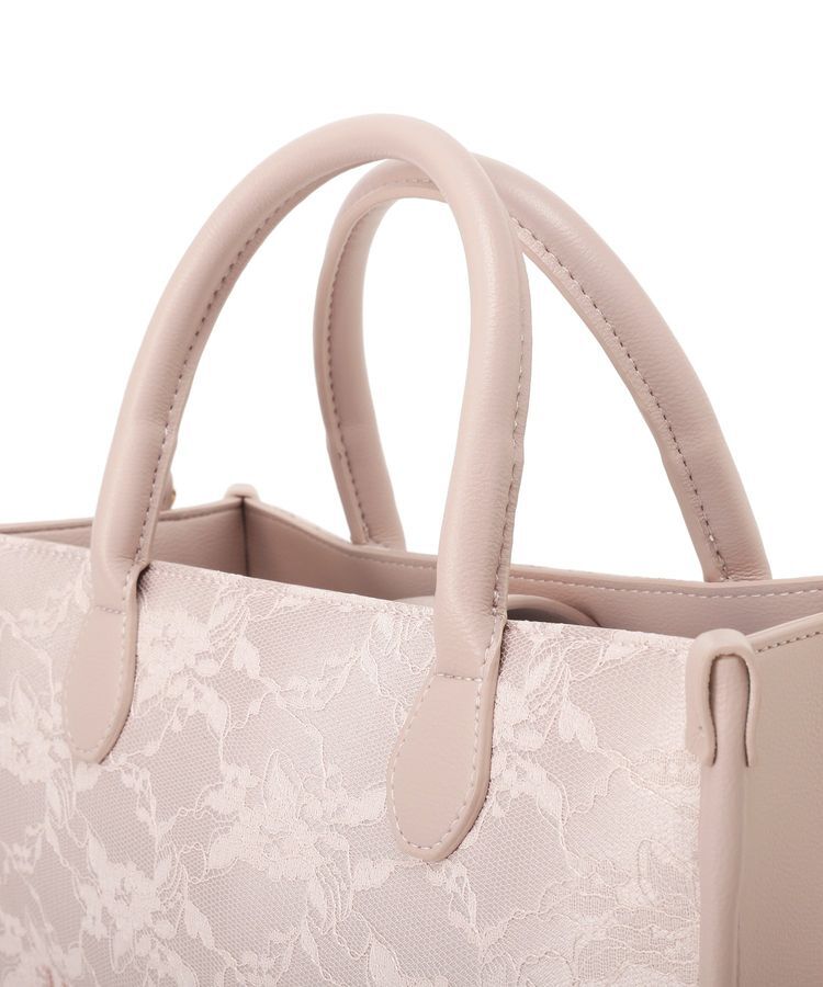 Maison de FLEUR「レース2Wayトートバッグ」|ハンドバッグ|