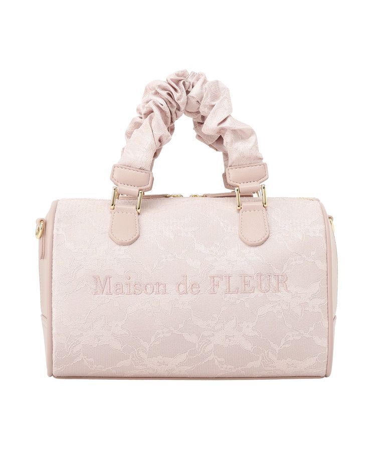Maison de FLEUR「レース2Wayボストンバッグ」|ハンドバッグ|