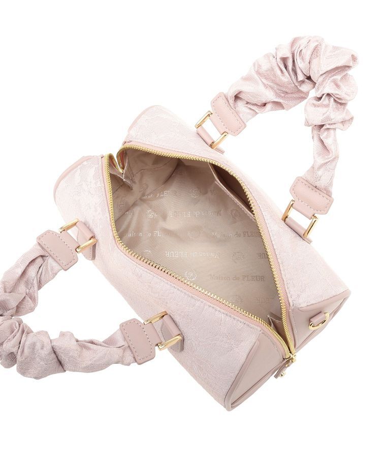 Maison de FLEUR「レース2Wayボストンバッグ」|ハンドバッグ|