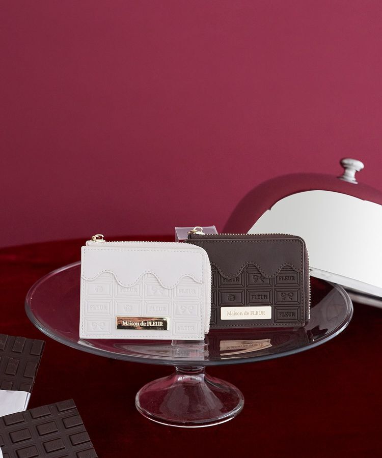 Maison de FLEUR「FLEURチョコレートフラグメントケース」|財布|