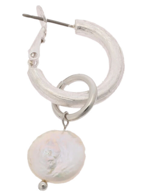  「アシンメトリーピアスD( チャーム&times;ウォーターパール)」|その他|