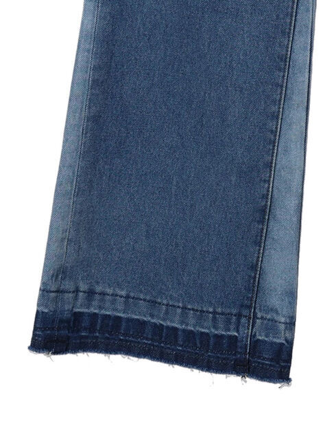  「フレアー切り替えデニム(+3cm)」|その他|