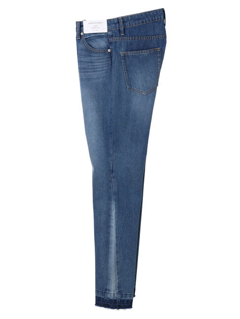  「フレアー切り替えデニム(+3cm)」|その他|