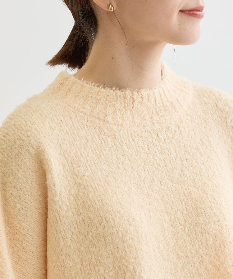 Green Parks「・Petit Fleur ブークレワイドニット」|ニット・セーター|