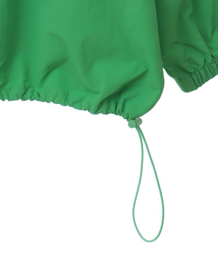 Green Parks「ナイロンロゴVネックプルオーバー」|スウェット・ジャージ|