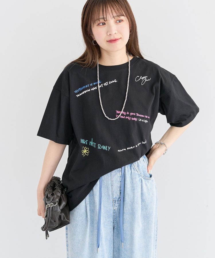 Green Parks「・ELENCARE DUE イロイロロゴptTEE」|Tシャツ・カットソー|