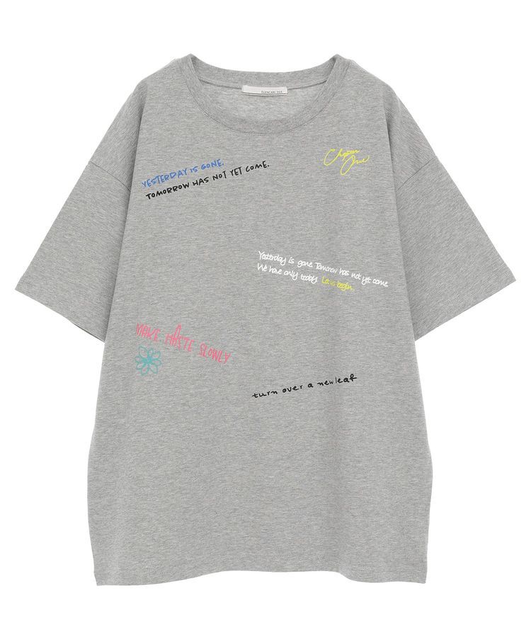 Green Parks「・ELENCARE DUE イロイロロゴptTEE」|Tシャツ・カットソー|