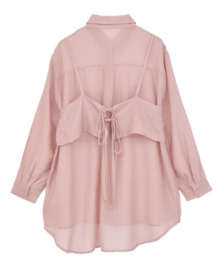 armonia「SET2点シアーシャツ+ビスチェ」|シャツ・ブラウス|