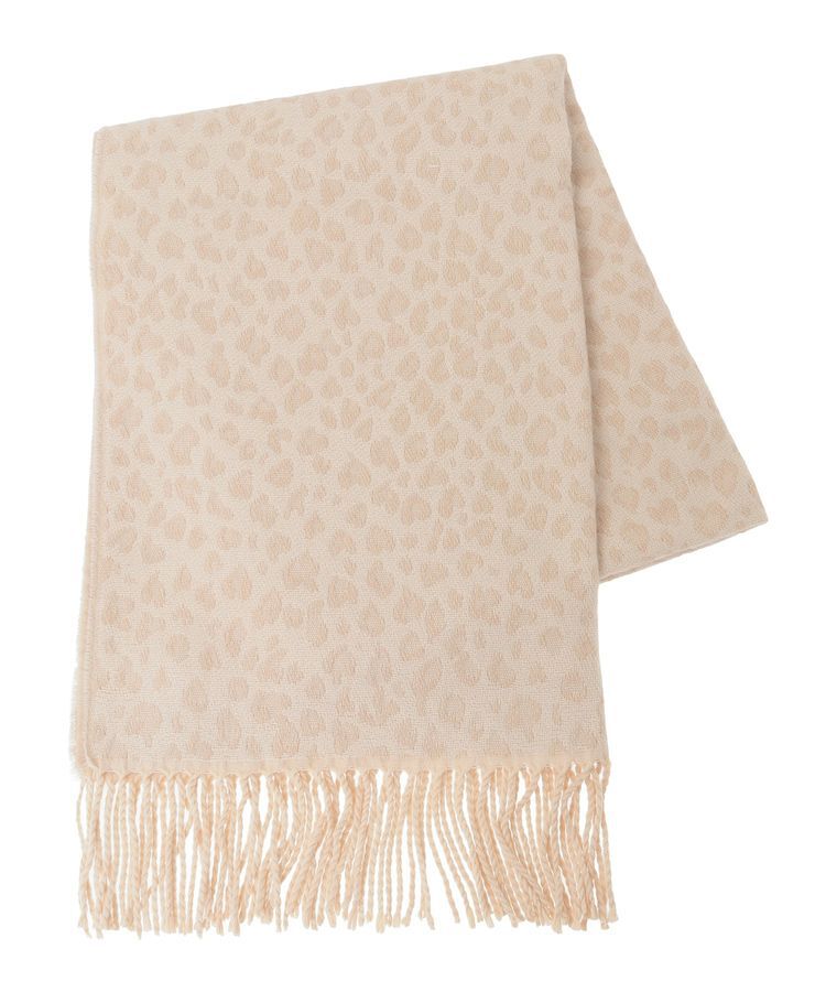 Green Parks「レオパードジャガードストール」|ストール|