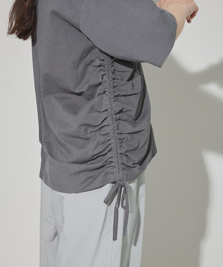 GARAGE OF GOOD CLOTHING「脇ドロストハーフスリーブプルオーバー」|Tシャツ・カットソー|