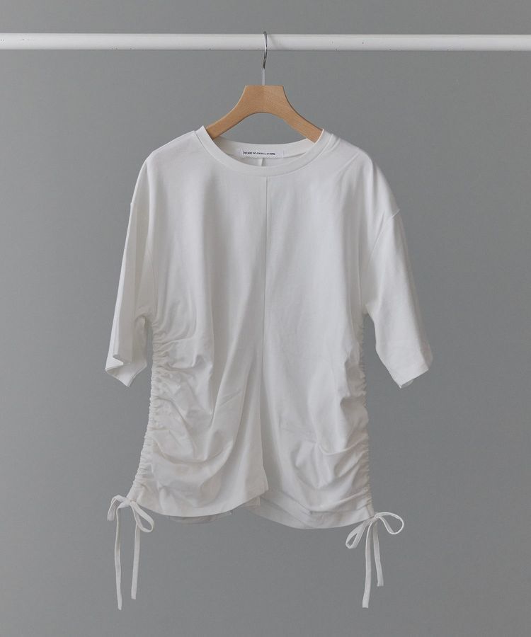 GARAGE OF GOOD CLOTHING「脇ドロストハーフスリーブプルオーバー」|Tシャツ・カットソー|