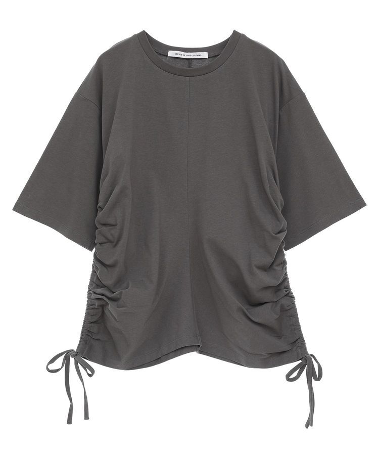 GARAGE OF GOOD CLOTHING「脇ドロストハーフスリーブプルオーバー」|Tシャツ・カットソー|