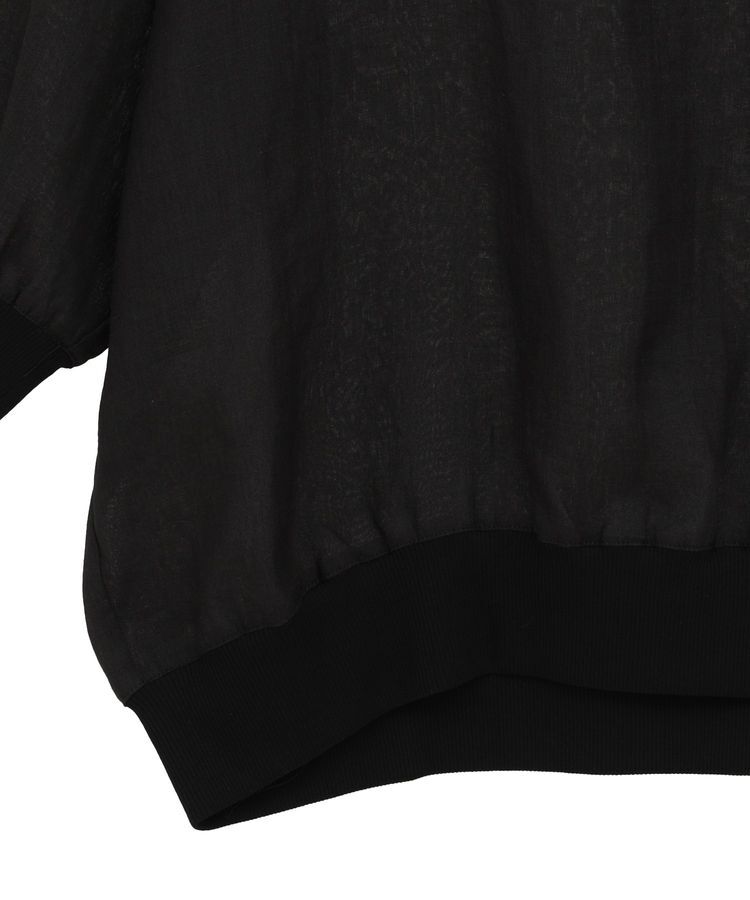 GARAGE OF GOOD CLOTHING「リブ切り替えリネンプルオーバー」|シャツ・ブラウス|