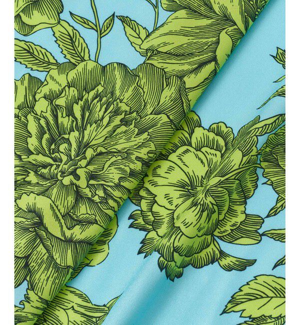 LOULOU WILLOUGHBY「【LOULOU WILLOUGHBY】RATTIフラワープリント衿付きワンピース」|ワンピース|