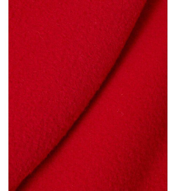 allureville「ショートビーバーノーカラージャケット」|ノーカラージャケット|