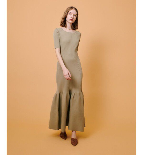 allureville「ニットマーメイドワンピース」|ワンピース|