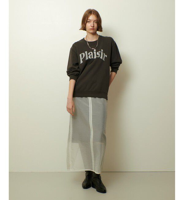 allureville「シアーレイヤードタイトスカート」|スカート|