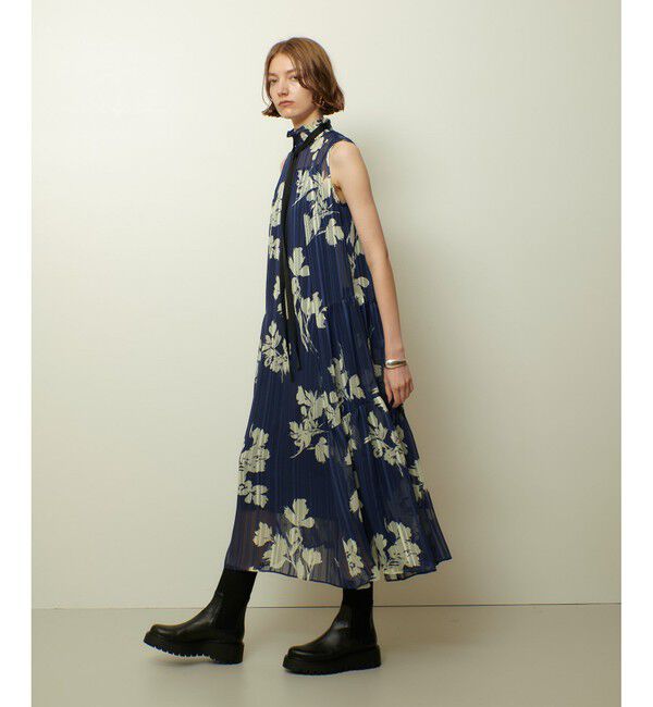 allureville「シャドウストライプヨウリュウワンピース」|ワンピース|