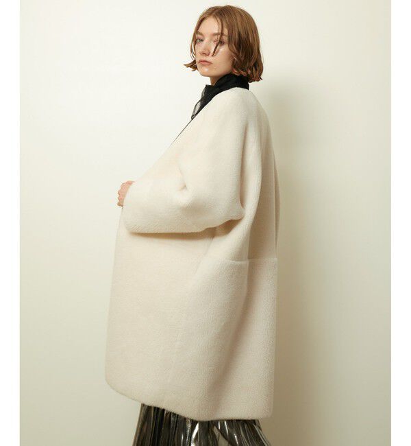 ツーブロッキングボアコート（allureville）｜ルミネのファッション