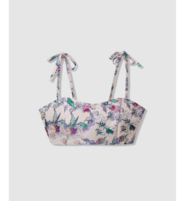 LOULOU WILLOUGHBY「【LOULOU WILLOUGHBY】LIMONTAフラワージャガードビスチェ」|シャツ・ブラウス|