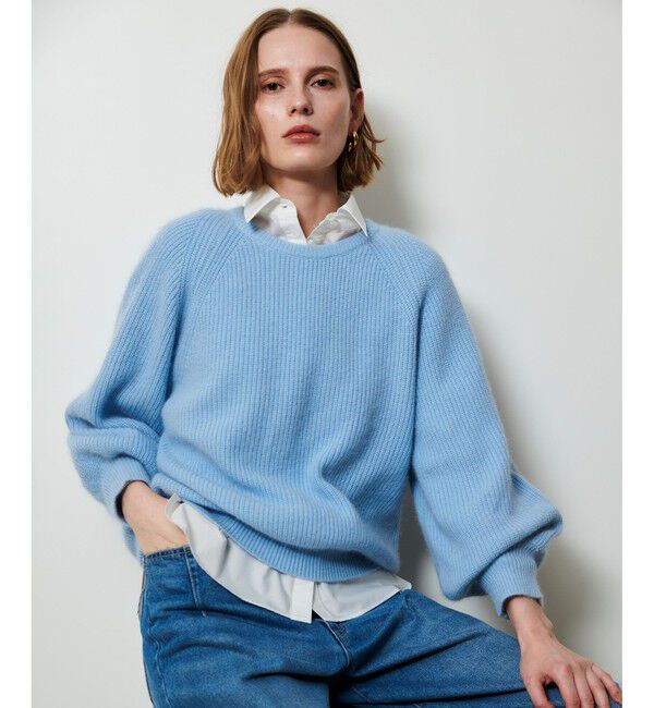 allureville「片畦プルオーバー」|ニット・セーター|