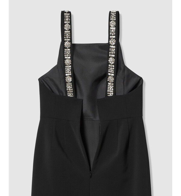 LOULOU WILLOUGHBY「【LOULOU WILLOUGHBY】ビジュージャンパースカート」|ワンピース|