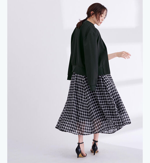 ur's「ベーシックMA-1ブルゾン」|ブルゾン・スタジャン|