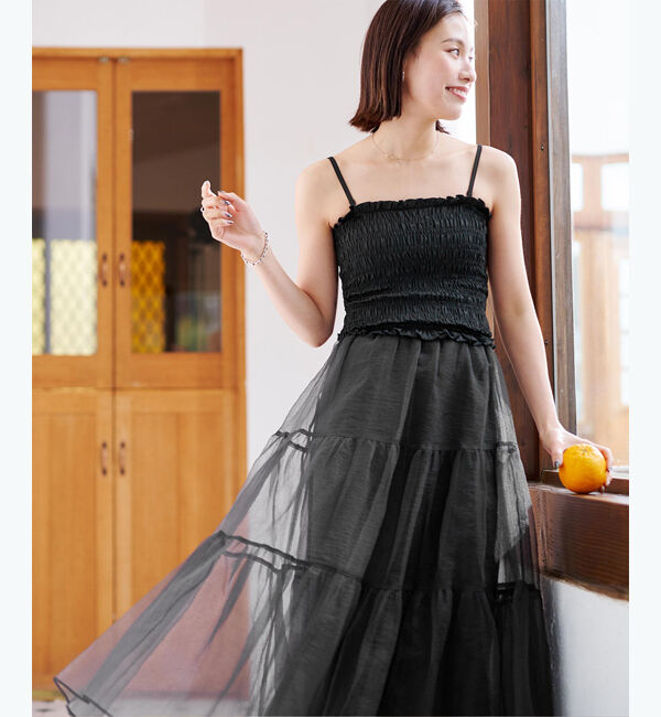 ur's「【小西翼さんコラボアイテム】2wayシャーリングビキニ/水着」|ビキニ|