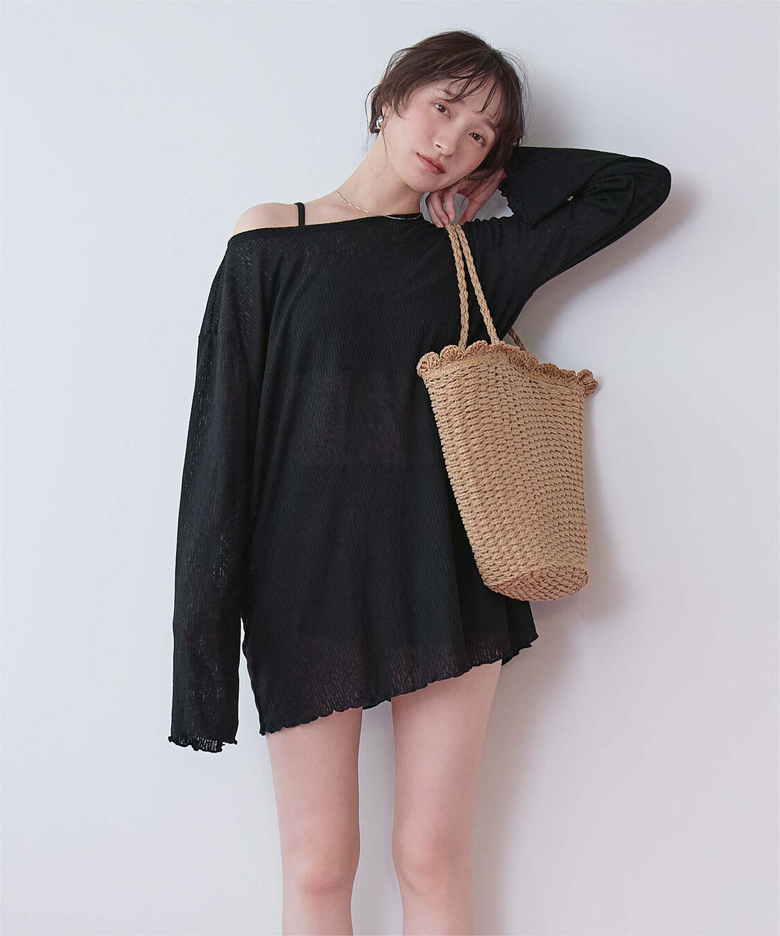 SEA DRESS「シアートップス付ビキニ/セット水着」|ビキニ|