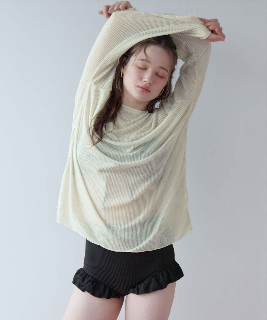 SEA DRESS「シアートップス付ビキニ/セット水着」|ビキニ|