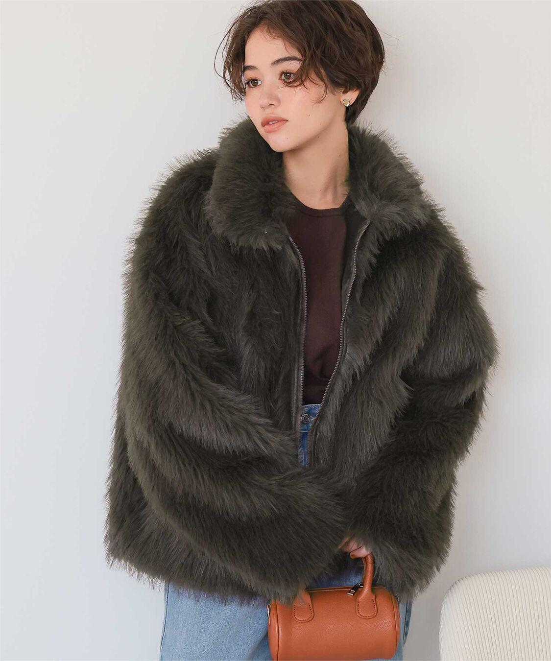 titivate「フェイクファージャケット」|その他|