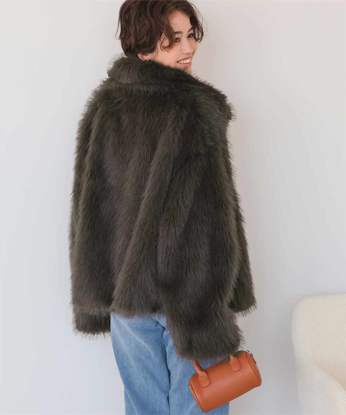 titivate「フェイクファージャケット」|その他|