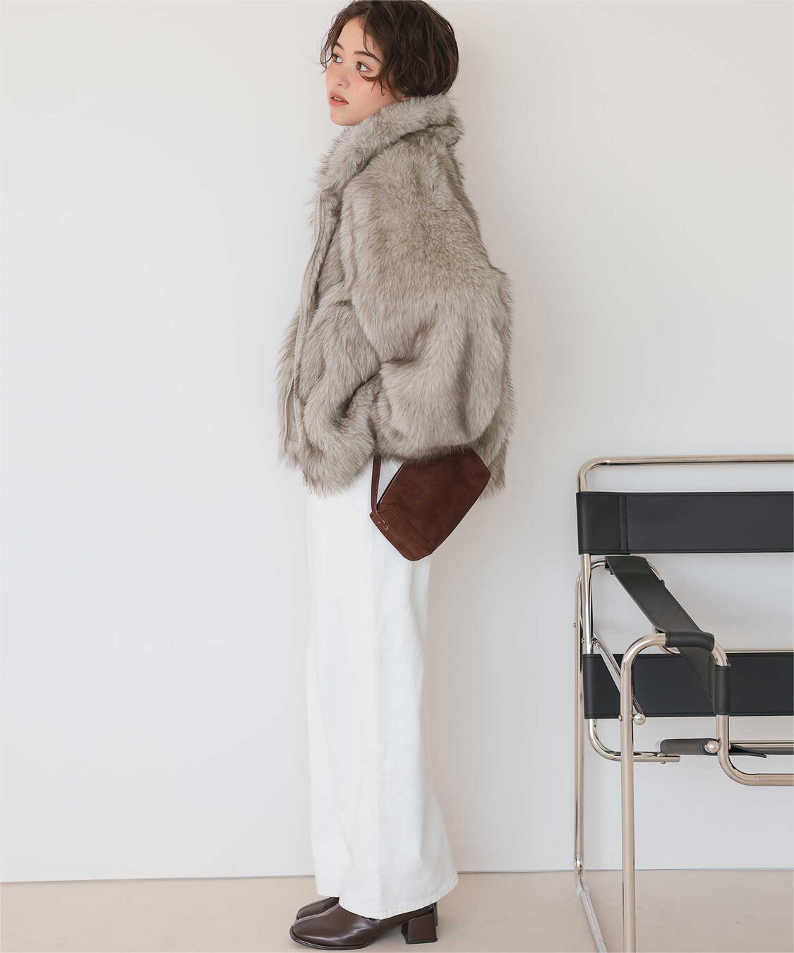 titivate「フェイクファージャケット」|その他|