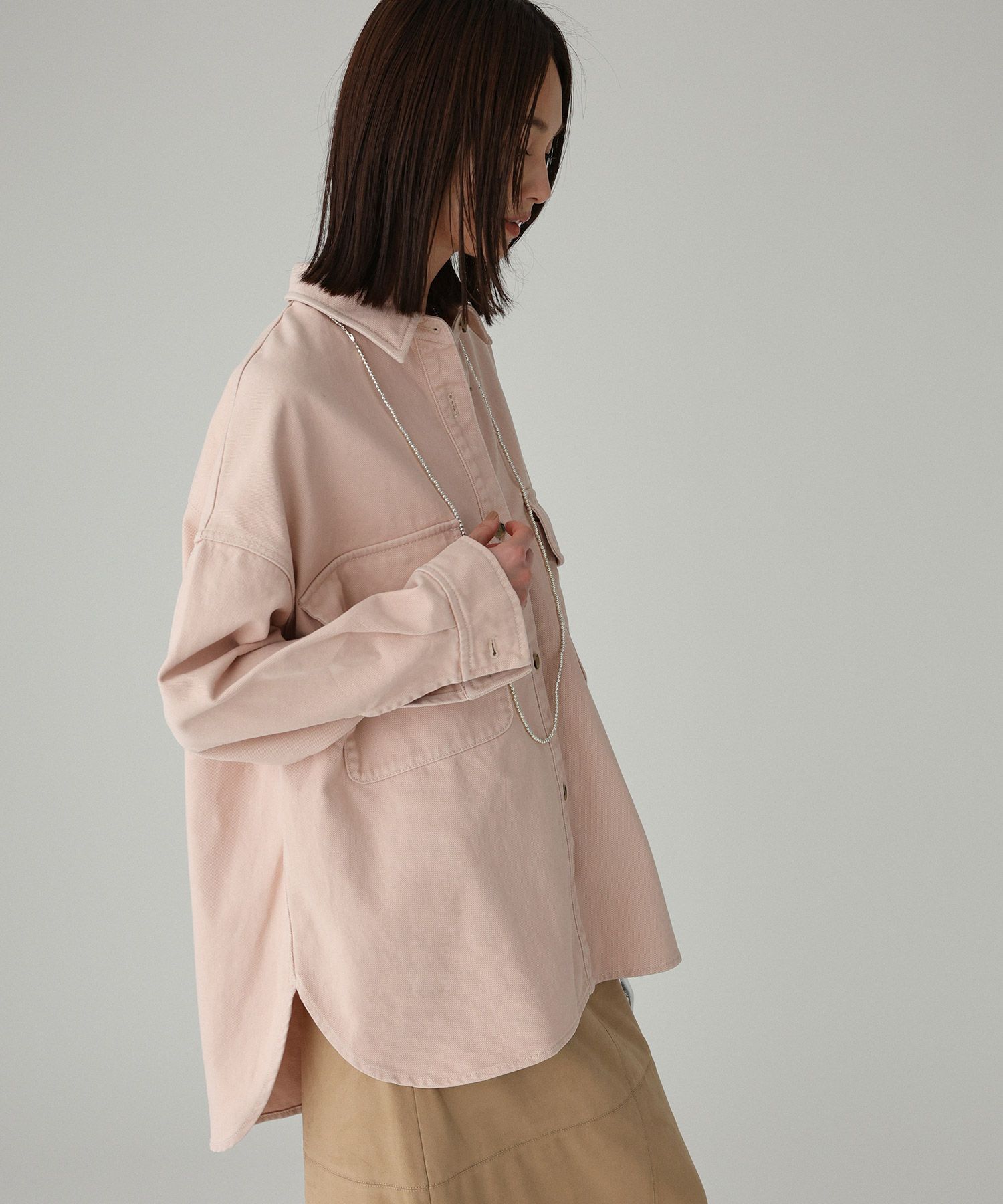 【美品】BABYLONE デニムビッグシャツ デニムビッグシャツ（シャツ/ブラウス）｜BABYLONE（バビロン）の