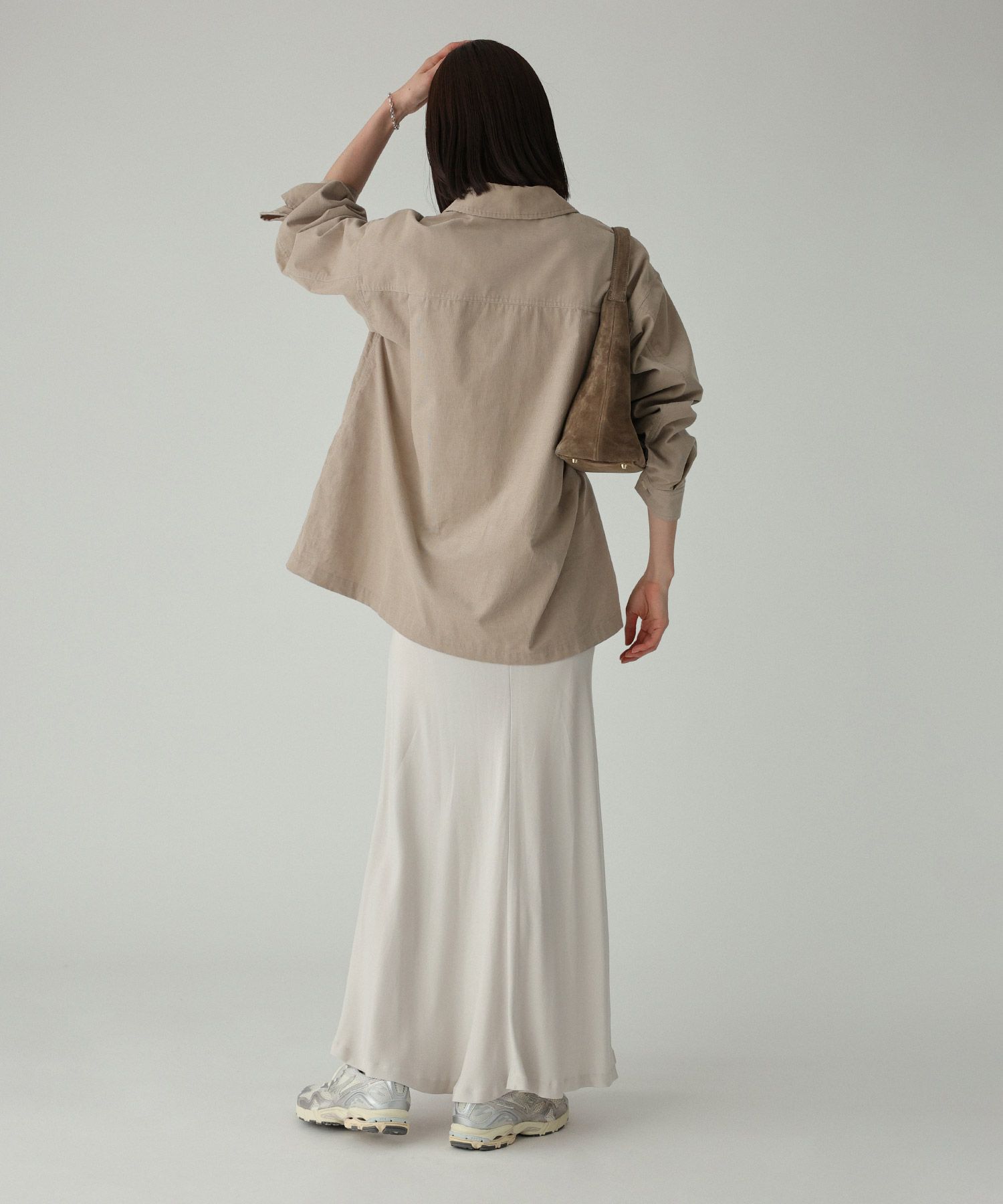 BABYLONE「コットンコーデュロイシャツ」|シャツ・ブラウス|