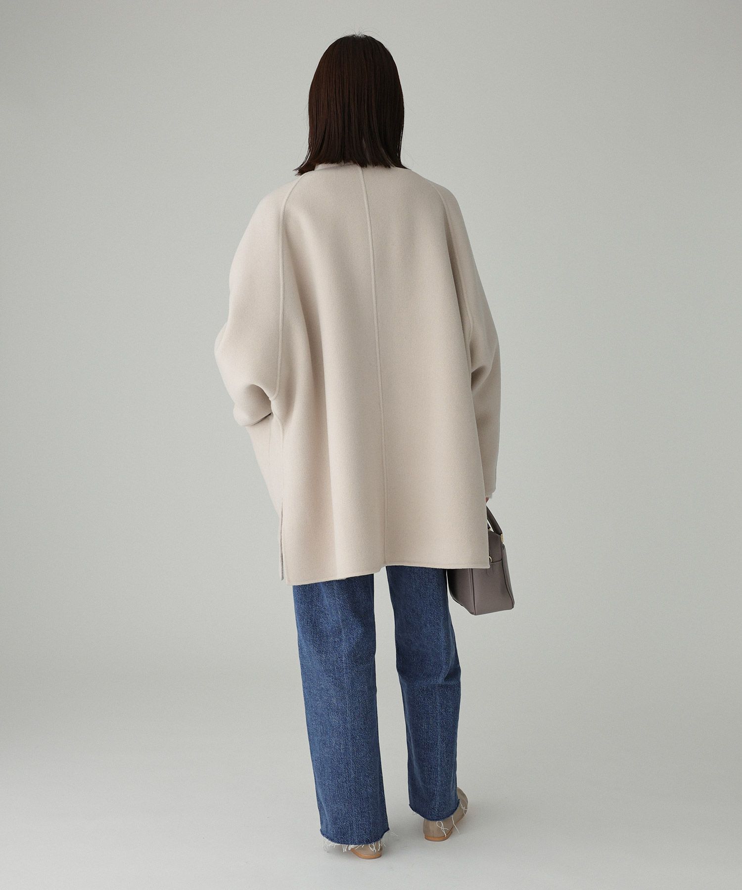 BABYLONE「ウールドルマンコート」|ステンカラーコート|