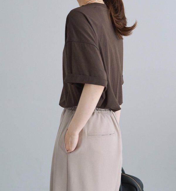  「コットンナイロンシアーオーバーTシャツ」|Tシャツ・カットソー|