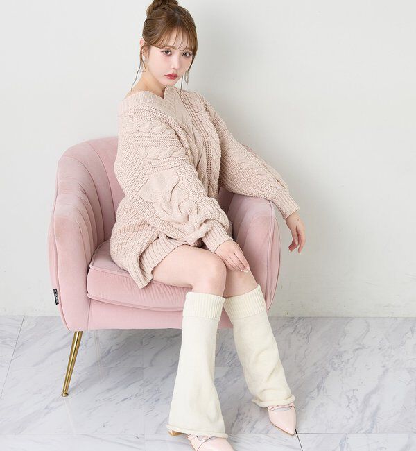  「ケーブルミニワンピース」|ワンピース|