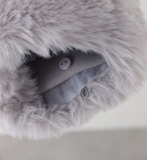  「【サイズ展開あり】襟/袖ファーマルチリボンロングコート」|その他|