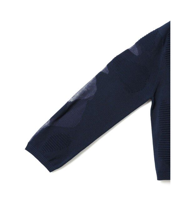 mizuiro ind「mizuiro ind シアーパターンカーディガン」|カーディガン|