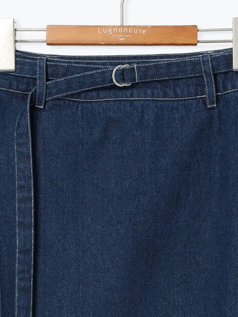 Lugnoncure「ラップ風デニムスカート《2025spring catalog item》」|スカート|