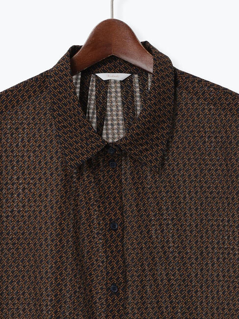 Te chichi「シアサッカージオメ柄シャツブラウス」|シャツ・ブラウス|