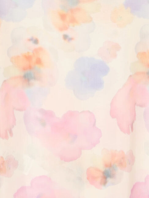 Te chichi「パターンアソート5分袖チュールTOPS」|Tシャツ・カットソー|