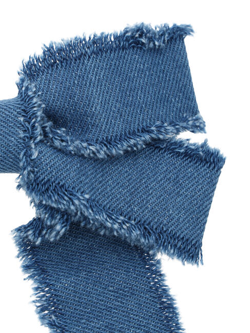 Te chichi TERRASSE「デニムフリンジヘアカフ《2025autumn catalog item》」|その他|