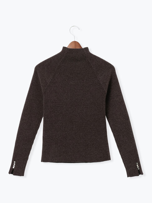 Te chichi「モールリブスタンドネックニット」|ニット・セーター|