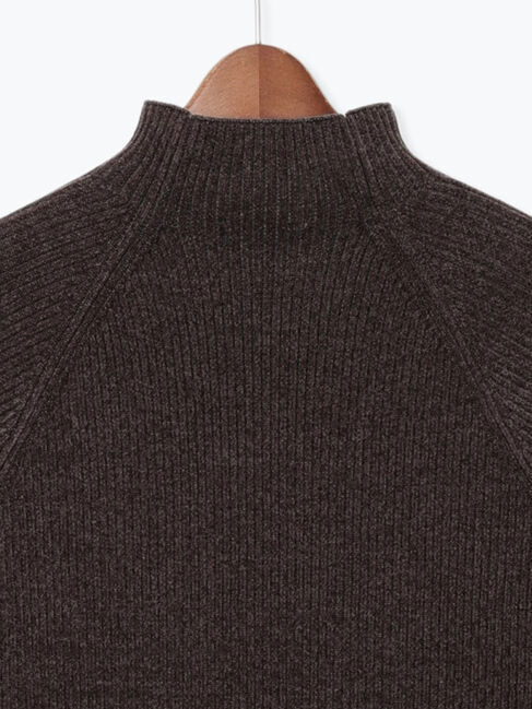 Te chichi「モールリブスタンドネックニット」|ニット・セーター|