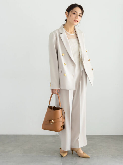 Te chichi「【セレモニーアイテム】2タックベアオールインワン（セットアップ可）」|オールインワン|