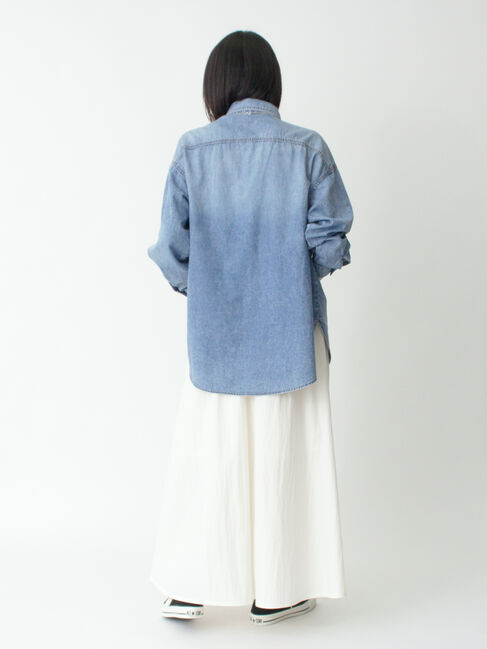 sm2rhythm「ワッシャーギャザースカート」|スカート|