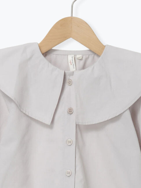 Samansa Mos2 Lagom「ビッグカラーブラウス」|シャツ・ブラウス|